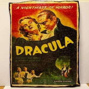 Dracula Wood Wall Art Hand-Made by IV_Art_